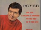 45TRS VINYL 7''/ RARE FRENCH EP JACQUES BOYER / LANGUETTE / JEAN FERRAT