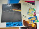 PINK FLOYD Dark side of...LP UK Press  1973 - Harvest   +2 Stickers + 2 Posters