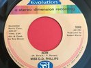 Miss D.D. Phillips 45 RPM - Now / Hey Little Girl - Evolution 1008 - RARE - Soul