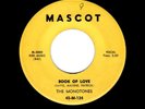 RARE DOOWOP STANDARD-MONOTONES-BOOK OF LOVE/YOU NEVER LOVED ME-MASCOT 124