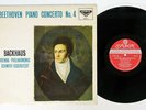 BACKHAUS BEETHOVEN PIANO CONCERTO NO.4 LONDON SLB 6 Japan FLIPBACK COVER LP