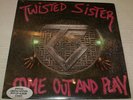 Twisted Sister Come Out and Play Gimmick Pop Up Cover + Hype Sticker 1985 Lp New