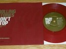 ROLLING STONES - DON'T STOP - NUMBERED - LIMITED EDITION - RED VINYL - EXCELLENT