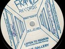 GALLERY (INDIE) Listen To Reason 7 INCH VINYL UK Framed 1984 2 Track With Signed