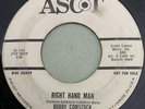 BOBBY COMSTOCK-RIGHT HAND MAN/ALWAYS-RARE ASCOT WLP PROMO DJ ROCKABILLY 45