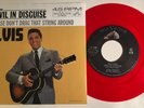 Elvis Presley / (You're The) Devil In Disguise / Red Vinyl 45 w PS / Mint