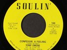 TONY OWENS: confessin' a feeling / got'a get my baby back home SOULIN' 7