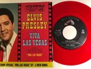 Elvis Presley / Viva Las Vegas & What'd I'd Say / RCA Red Vinyl 45 w PS / Mint