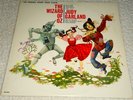 THE WIZARD OF OZ Soundtrack w Judy Garland MCA 39046 Great Graphics 1985 Vintage