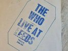 The Who LP Live At Leeds UK Track Press BLUE A1 B1 Complete 12 Inserts & POSTER+