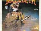 MEGADETH . so far .. what  LP 1.Press 1988 IMPORT Sodom Metallica Slayer Anthrax