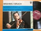 SAL 3526 Arthur Grumiaux Brahms Bruch Violin Concertos EXCELLENT Philips Stereo