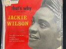 Jackie Wilson ?- That's Why - Brunswick ?– EB 71045 - SEALED EP - Picture Sleeve