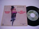 w PICTURE SLEEVE Queen Bicycle Race / Fat Bottomed Girls 1978 45rpm VG++
