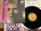 DAVID BOWIE - SPACE ODDITY - JAPAN TRANSLUCENT LP+ GLAM OBI + POSTER - RCA-6067