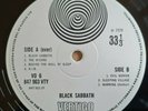 Black Sabbath LP Same UK Large Vertigo Swirl Press BEAUTIFUL AUDIO