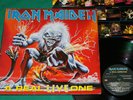 Iron Maiden - A Real Live One BRAZIL 1st press LP 1993 EMI Gatefold