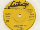 REGGAE -- T. J. BROWN -- LONDON TOWN-- UK   7