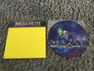 Megadeth “Rust In Peace” Original 1990 U.K. Pic Disc vinyl Lp + Insert