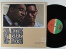 RAY CHARLES/MILT JACKSON Soul Meeting ATLANTIC LP VG++/VG+ **