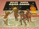 MILES DAVIS Water Babies LP (1976) orig JAZZ/FUSION white label promo