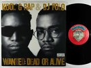 Kool G Rap & DJ Polo - Wanted: Dead Or Alive LP - Cold Chillin' VG+