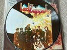 Led Zeppelin II (TWO) LP Vinyl Picture Disc Import Page Plant Bonham Rare