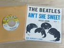 Beatles Original 1964 Ain’t She Sweet ATCO Records Picture Sleeve VG+ w/45 RARE