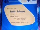 AMALIA RODRIGUES UNIQUE URUGUAY ONLY EP Fado FADO XUXU + 3 RARE
