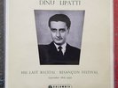 LP UK Columbia 33CX 1500 Dinu Lipatti Recital Side 3/4 The Last Recital Besanco