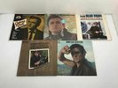 5 Johnny Cash LP Vinyl Albums Sun Records Blue Train True West Bitter Tears