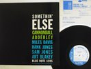 CANNONBALL ADDERLEY SOMETHIN' ELSE BLUE NOTE BLP 1595 Japan VINYL LP
