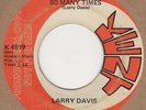 Larry Davis I've Been Hurt So Many Times Kent DEMO Soul Northern Motown