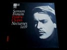 SAMSON FRANCOIS/CHOPIN/NOCTURNES 1 A 19/PIANO/CCHS 1087/8/RARE FRENCH COLUMBIA