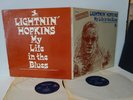 EX-/VG/VG- Lightnin' Hopkins My Life in The Blues 2LP Bluesville Interview/music