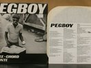 Pegboy Three Cord Monty 1990 Original Vinyl w/Insert