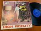 Christmas With Patti Page LP Mercury Wing DG Mono Holiday 1st Press EX