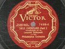 200i.  Leopold Stokowski - 1812 Overture (Tschaikowsky, Op. 49) - Victor 7499/50
