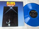 Elvis Moody Blue Colored Vinyl LP Record 1977
