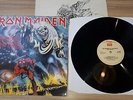Iron Maiden - The Number of the Beast SIGNED Album LP Vinyl 12