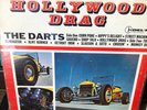 HOLLYWOOD DRAG by THE DARTS  LP  1963 Racing theme Hard to Find Surf Hot Rod
