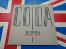 LED ZEPPELIN CODA Embossed Sleeve 1ST UK PRESS  VINYL LP 1982 EX