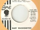 BABY WASHINGTON I Cant Wait Until I See My Baby's Face SUE DJ NORTHERN SOUL  45