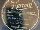 Herwin 92007 Wood's Famous Blind Singers TRAIN BOUND FOR GLORY  78rpm  E-
