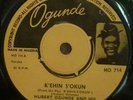 NIGERIA JUJU & RUMBA HUBERT OGUNDE AND HIS STUDIO BAND K'EHIN S'OKUN HO 714 HEAR