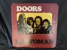 THE DOORS LA WOMAN EKS-75011 ORIGINAL CUT OUT WINDOW LP 1971 Rounded Corners