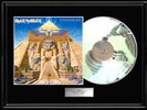 IRON MAIDEN POWERSLAVE WHITE GOLD PLATINUM TONE RECORD RARE NON RIAA AWARD RARE