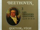 VEGH QUARTET - BEETHOVEN string quartets vol.3 VALOIS CMB33 3xLPs box EX++
