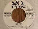 LOU BERRY AND THE BEL RAVES - HOT ROD / WHAT A DOLL, 20th FOX 45-169, WLP 45 RPM