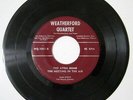 THE ATOM BOMB - Weatherford Quartet - Radio WOWO Fort Wayne - 45 RPM Single